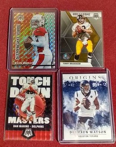 lot 80 image: (4) Quarterback Insert Cards