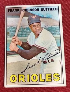 lot 84 image: 1967 Topps Frank Robinson Card