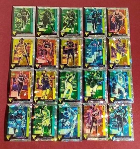 lot 102 image: (20) Flux Cracked Ice Basketball Cards - Includes Current & Former Stars