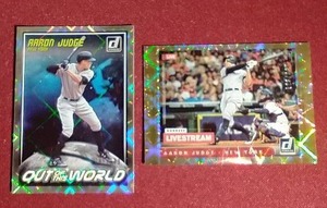 lot 150 image: (2) Numbered Aaron Judge Cards