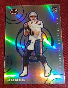 lot 153 image: 2021 Dynagon Mac Jones Silver Rookie