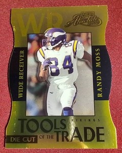 lot 157 image: Absolute Randy Moss Card - #d100
