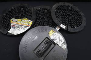 lot 106 image: 4 ICE HOUSE SAFTEY HOLE COVERS