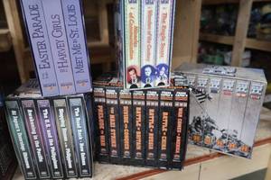 lot 127 image: HUGE COLLECTION OF VHS MOVIES AND CASSETTES