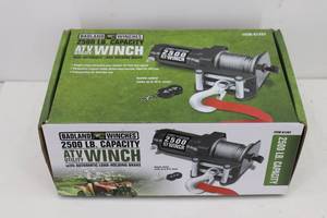 lot 10 image: 2500lb ATV Winch