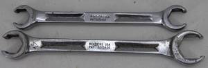 lot 17 image: Snap-On Double End Flare Nut Wrenches