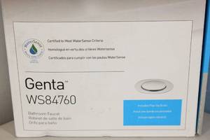 lot 17 image: MOEN Genta Bathroom Faucet with Pop Up Drain