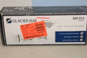 lot 32 image: Glacier Bay Wall Mount Faucet