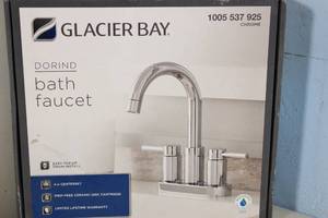 lot 27 image: Glacier Bay Dorind Bath Faucet