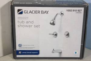 lot 31 image: Glacier Bay Aragon Shower and Tub Set