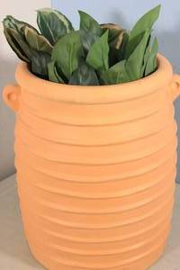 lot 39 image: Opal House Jungalow Handcrafted Tall Ridge Planter