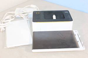 lot 51 image: Kodak Photo Printer Dock with Papers, Tray, and USB-C to Lightning Adapter - Tub Included