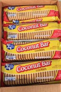 lot 107 image: 12ct Pack of Lil Dutch Maid Coconut Bar Cookies