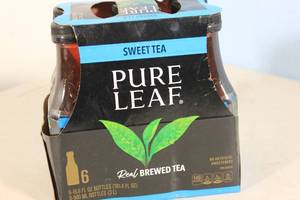 lot 119 image: 6-Pack Pure Leaf Sweet Tea