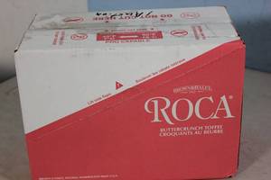 lot 141 image: Case of Brown & Haley Roca Buttercrunch Toffee