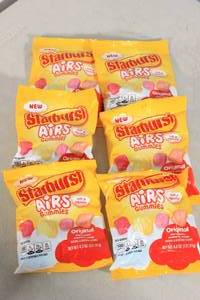lot 162 image: 6-Pack Starburst Airs Gummy Candy