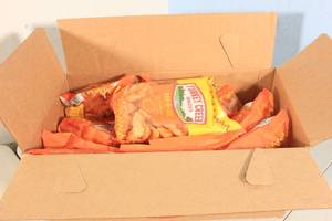lot 96 image: 12ct Turkey Creek Snacks Bar-B-Que Chicharrones Fried Pork Skins