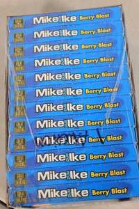 lot 139 image: Case of 12 Boxes of Mike & Ike Berry Blast Best By 62023