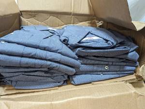 Two Boxes Of G&K Buttoned-Down Long-Sleeved Shirts Size 2XL