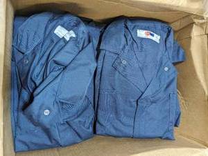 Box Of New Work Bib Coveralls Size 54R