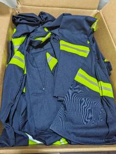 Box Of New G&K Navy Blue Coveralls Size 48R
