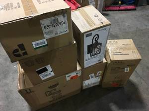 lot 4 image: Lot of Assorted Lighting Various Models and Conditions  Customer Returns See Pictures