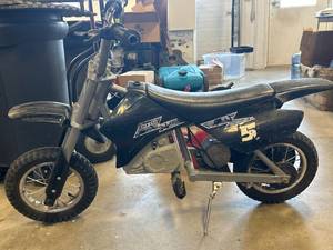 lot 49 image: MX350 Electric Motorcycle w Charger (tested works great)