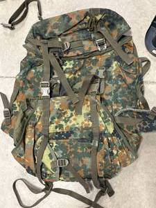 lot 66 image: German Military Trekking Backpack