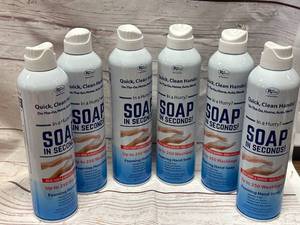 lot 81 image: Lot of 6 Soap in Seconds