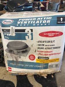 lot 88 image: New in Box Roof Mount Ventilator 1600 CFM