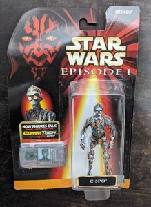 lot 23 image: Star Wars Episode I C-3PO Action Figure From 1998