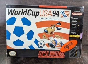 lot 26 image: World Cup USA 94 Super Nintendo Video Game