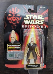 lot 27 image: Star Wars Episode I Ki-Adi-Mundi Action Figure From 1998