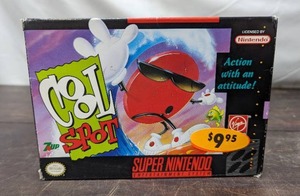 lot 28 image: Cool Spot Super Nintendo Video Game