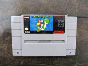 lot 43 image: Super Mario World Super Nintendo Video Game
