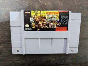 lot 49 image: Donkey Kong Country 2 Super Nintendo Video Game