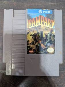 lot 56 image: Rampart Nintendo Video Game