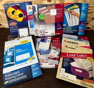lot 339 image: Labels, Labels and more Labels