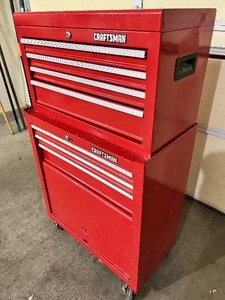 lot 300 image: Craftsman Tool Chest Cabinet