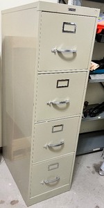 lot 326 image: ANDERSON HICKEY Horizontal Metal Filing Cabinet