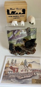 lot 155 image: Bears, Bears, Bears, Oh my Carved Bears and more