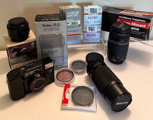 lot 90 image: Canon Mount Zoom Lens, Canon Ultra Sonic Lens and More