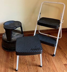lot 167 image: Trio of Stepping Stools