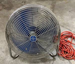 lot 407 image: Large PATTON Fan with Electrical Cord