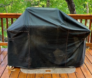 lot 100 image: Weber Gas Grill with Cover