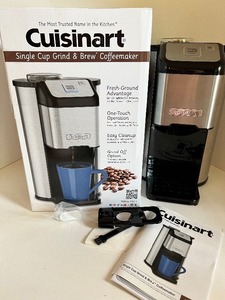 lot 118 image: Cuisinart Single Cup Grind and Brew Coffee Maker