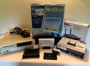 lot 71 image: SONY Rewritable, Monitor, Router and More