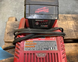 lot 119 image: Milwaukee Battery Chargers