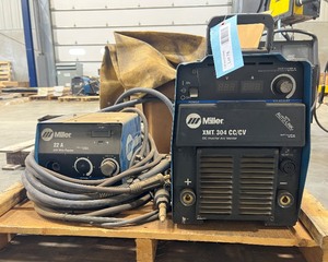 lot 76 image: Miller XMT304 Multiprocess Welder