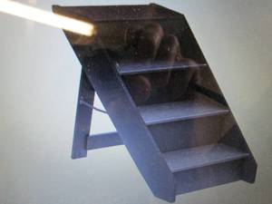 PetMaker Folding Carpeted Pet Stair...